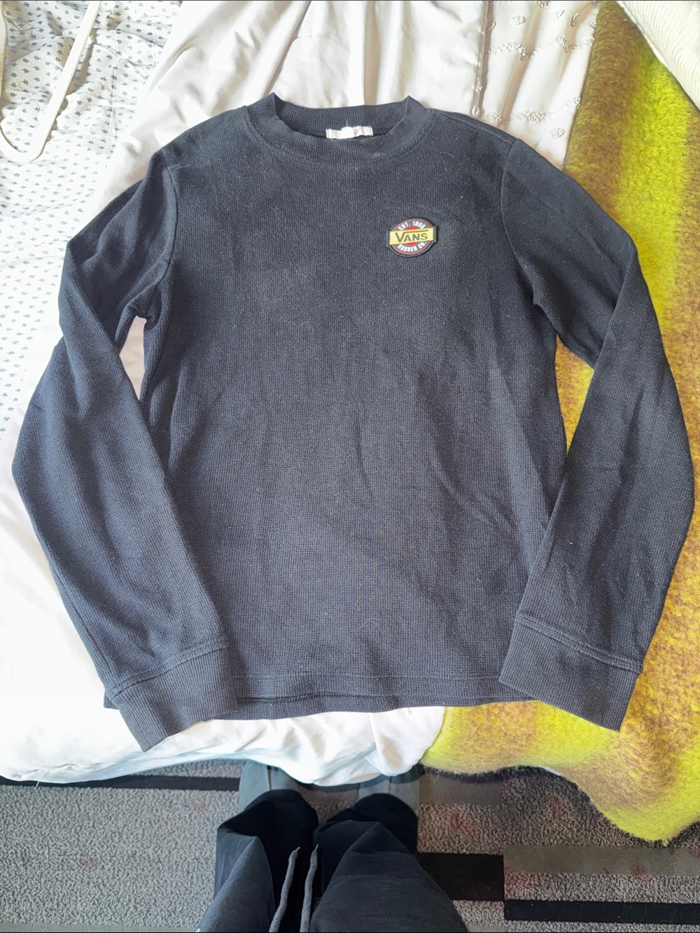 Vans Black Long Sleeve
